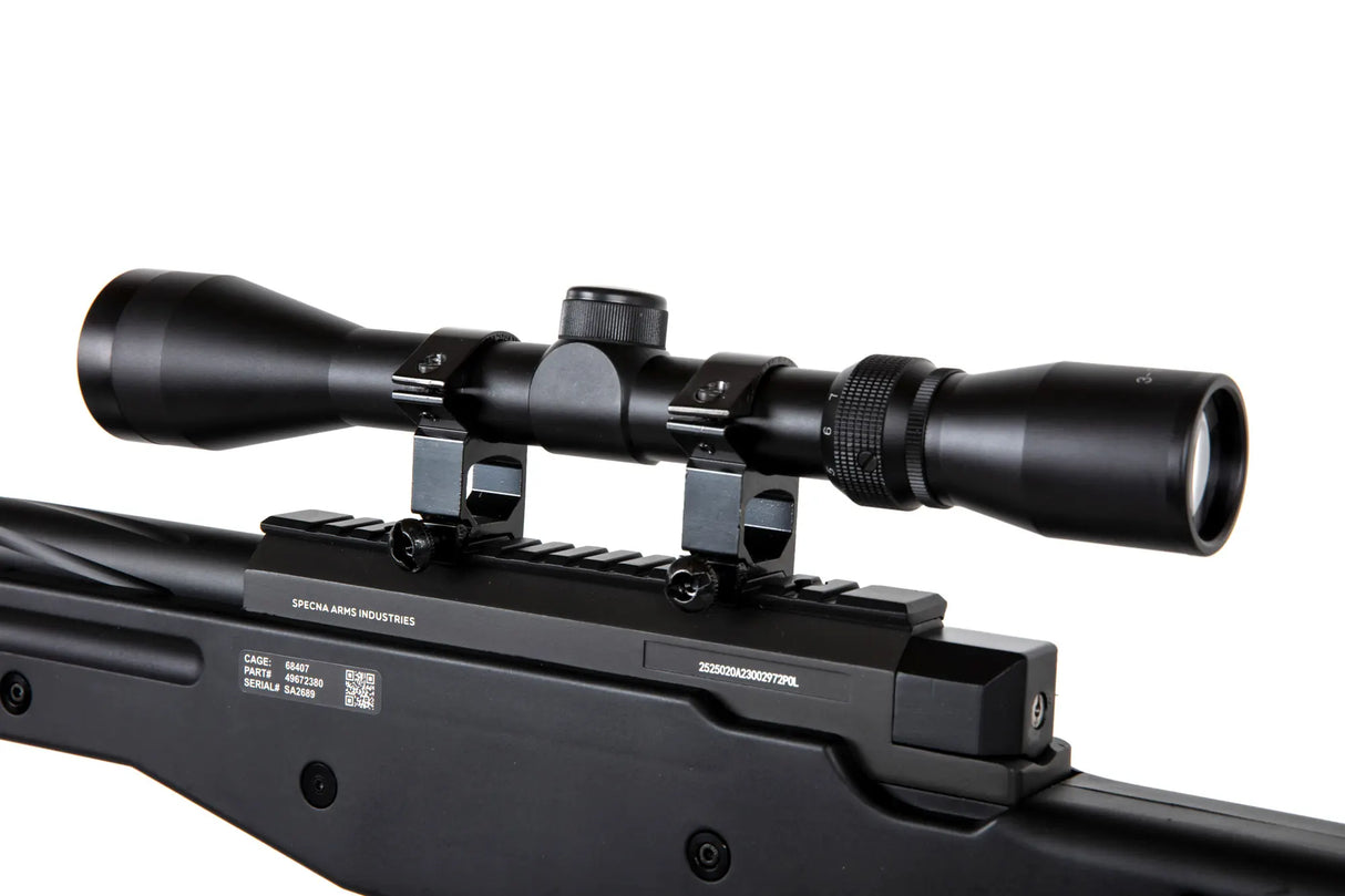 SA-S11 Sniper m/ Kikkert og Bipod 3 Joule - Sort