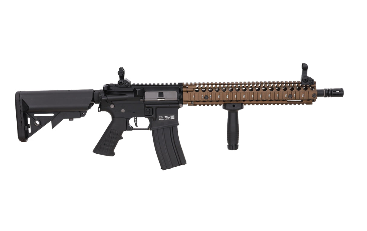 Colt x Daniel Defense MK18 SA-P26 PRIME BLDC AEG Assault Rifle 14.5" – Chaos Bronze