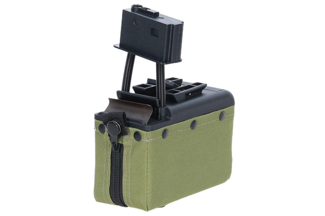 Specna Arms x A&K M249 Boxmagasin - 1.500 skud