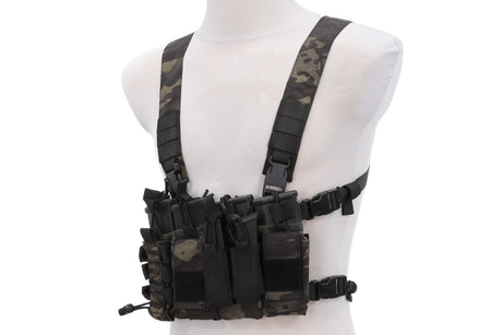 Specna Arms Tactical Adaptive Chest Rig Vest MC Black