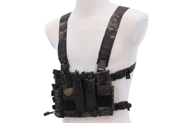 Specna Arms Tactical Adaptive Chest Rig Vest MC Black