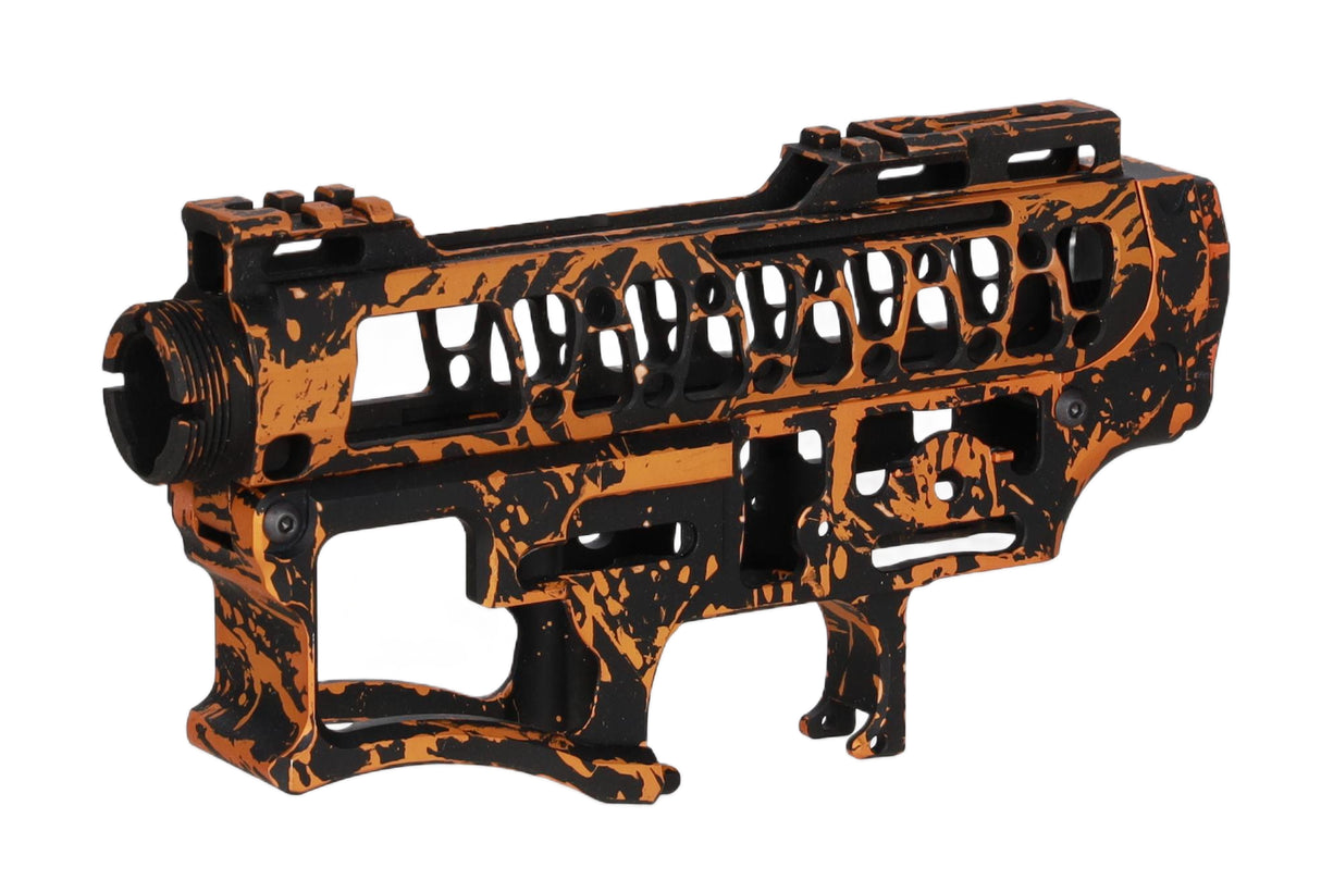 Specna Arms x Mancraft CNC Speedsoft Splash Anodised kit for M4/M16 replicas  Black-Orange