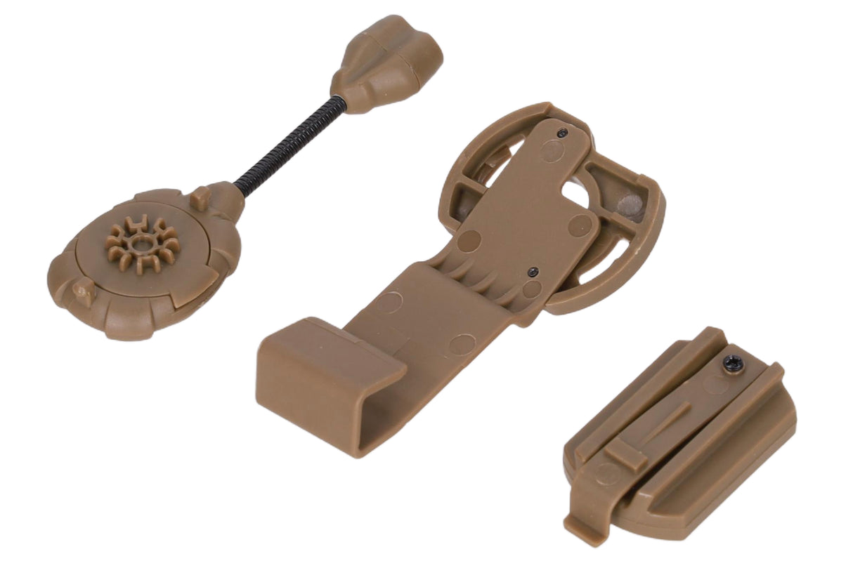 Specna Arms MC 3.0 tactical helmet-mounted torch Tan