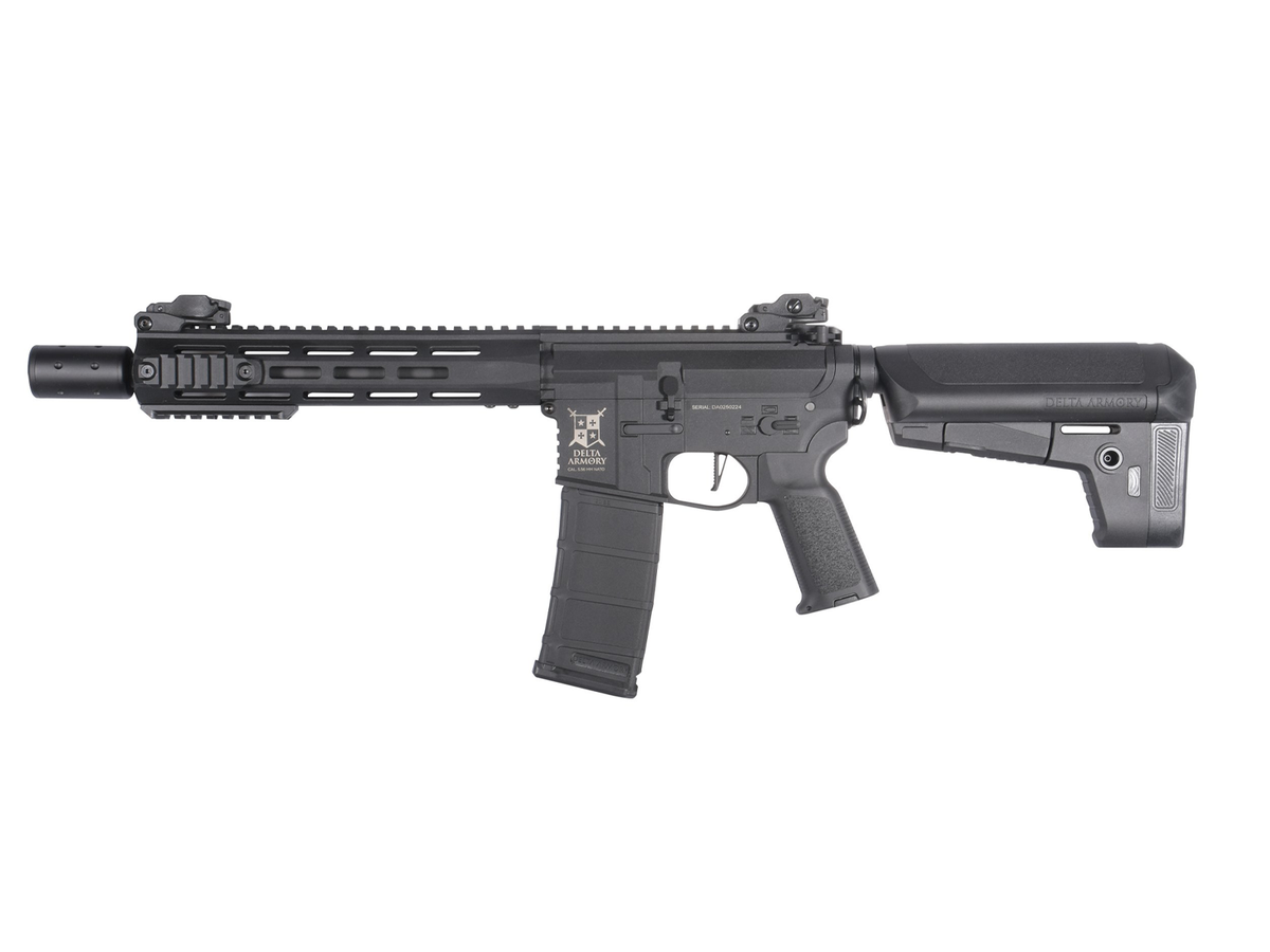 Delta Armory M4 AR15 M-LOK 10" SilentOps Charlie, Black