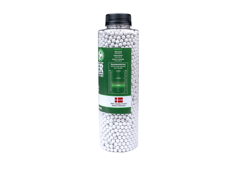Alpha Blaster PLA kugler, 0,20 g, 3300 stk. - flaske