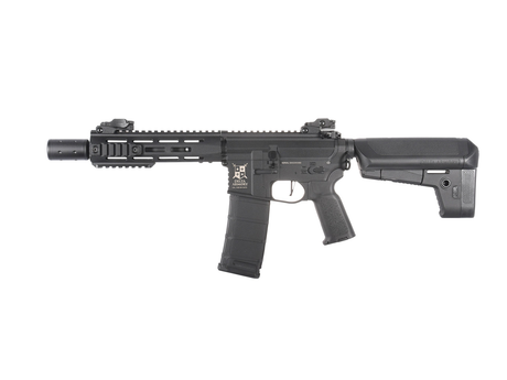 Delta Armory M4 AR15 M-LOK SilentOps 8" Charlie, Black