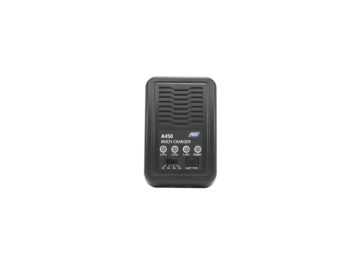 ASG A450 Lader - LiPo NiMH LiFe LiHV, UK plug