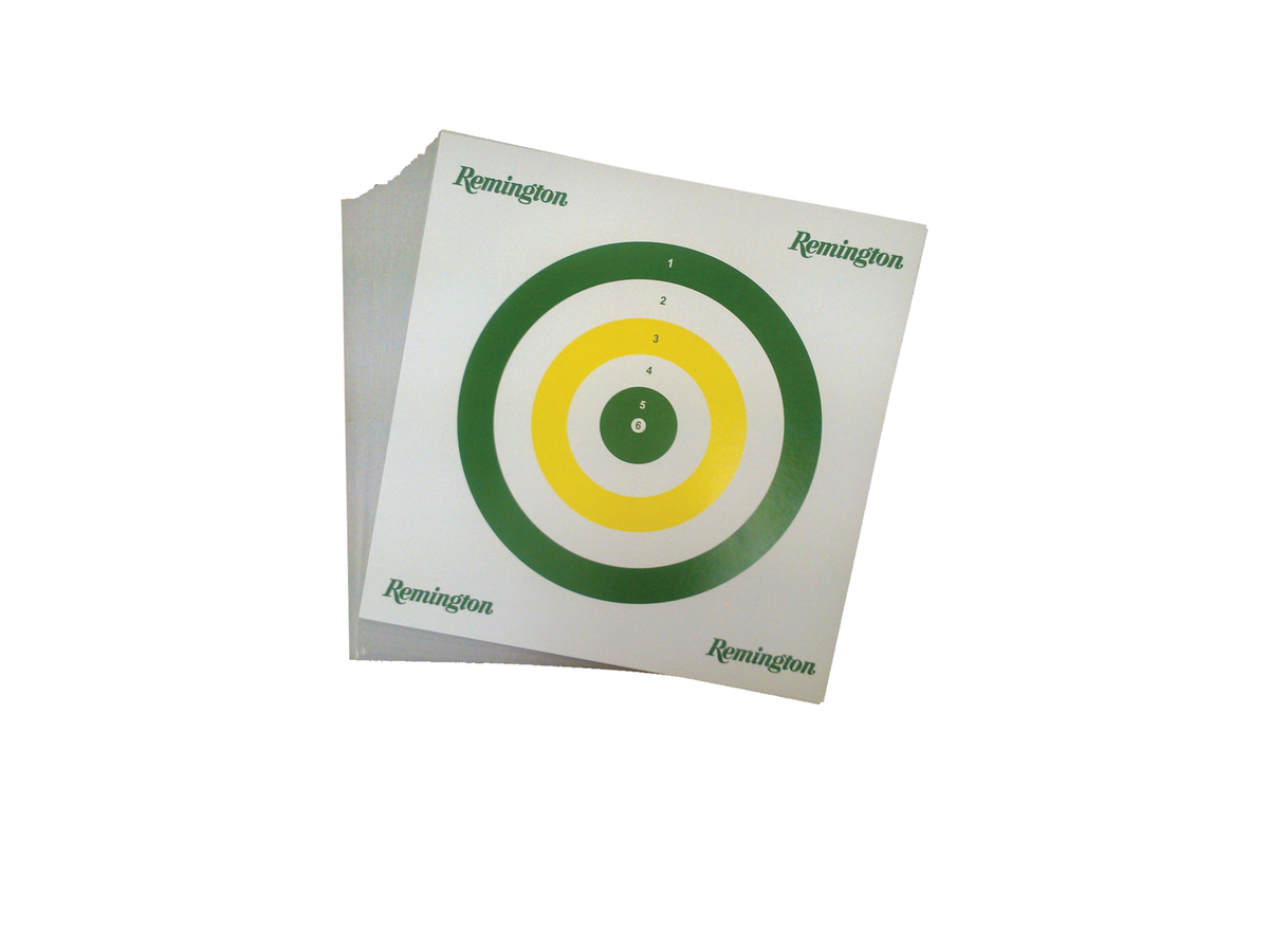 Remington cardstock field targets