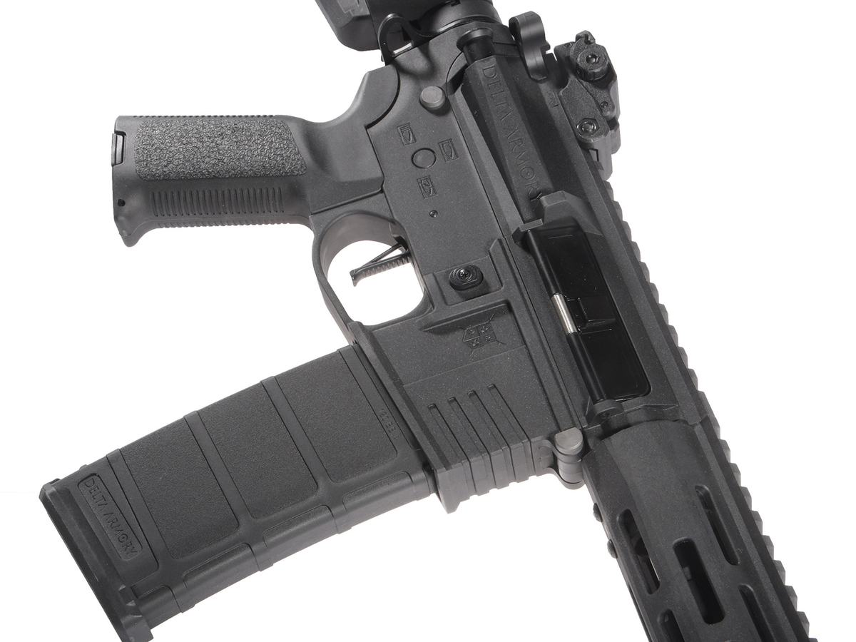 Delta Armory M4 AR15 M-LOK SilentOps 8" Charlie, Black
