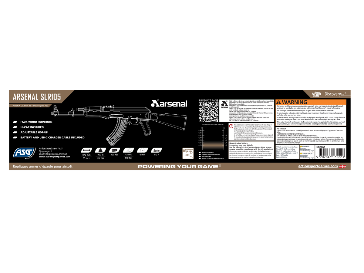 Arsenal SLR105, AEG, Value Pack