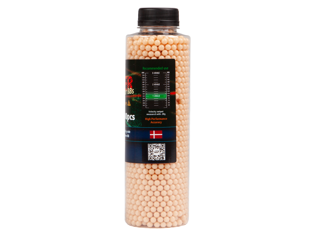 Blaster Tracer, 0,20g, airsoft BB, 3300 stk. flaske - rød