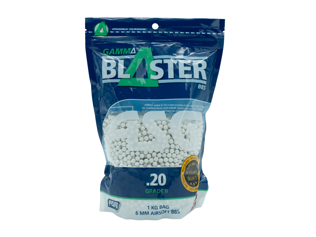 Gamma Blaster kugler, 0,20 g - 1 kg pose