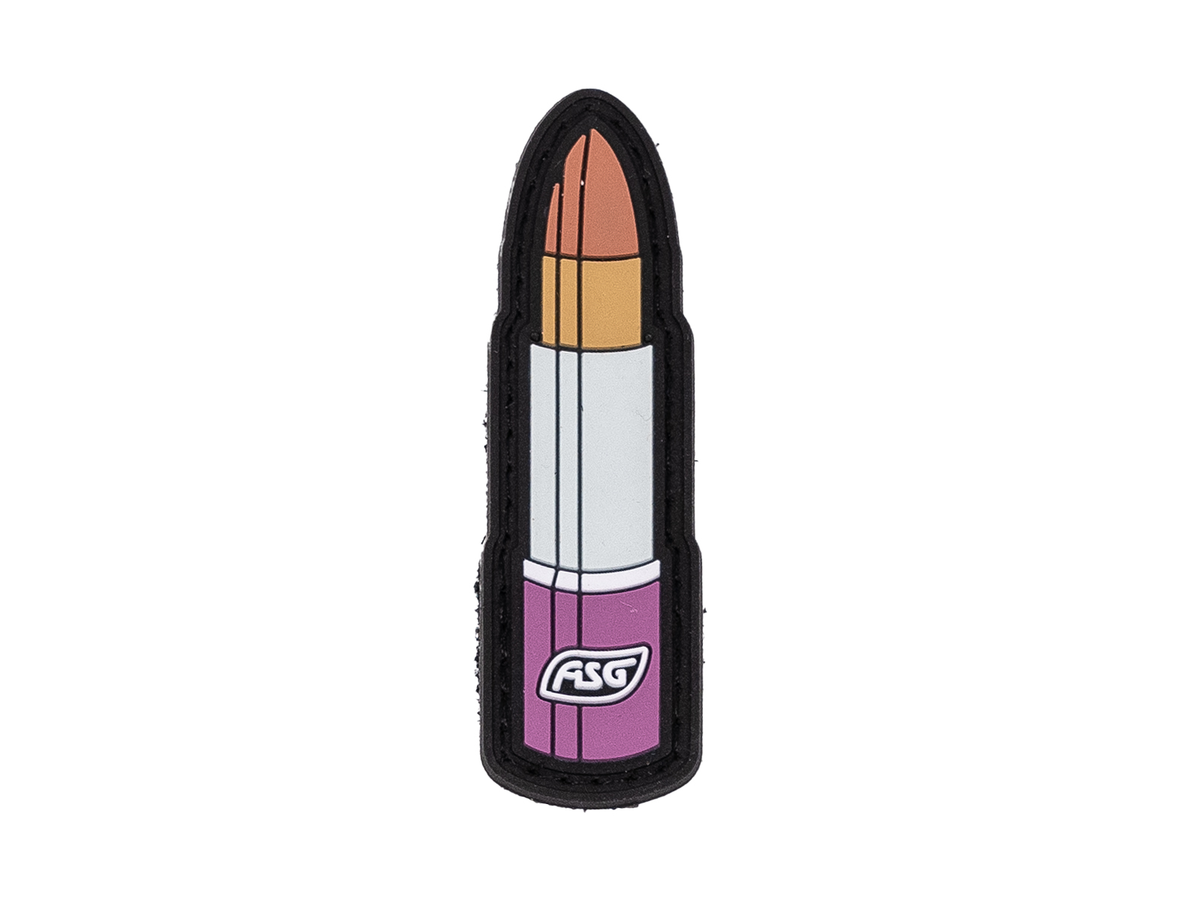 ASG PVC patch - Bullet lipstick