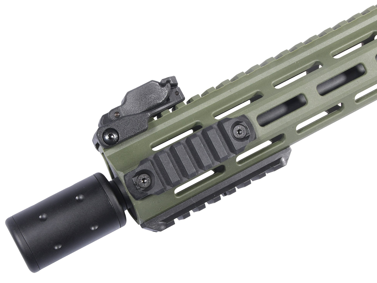 Delta Armory M4 AR15 M-LOK 10" SilentOps Charlie, Olive