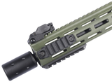 Delta Armory M4 AR15 M-LOK 10" SilentOps Charlie, Olive