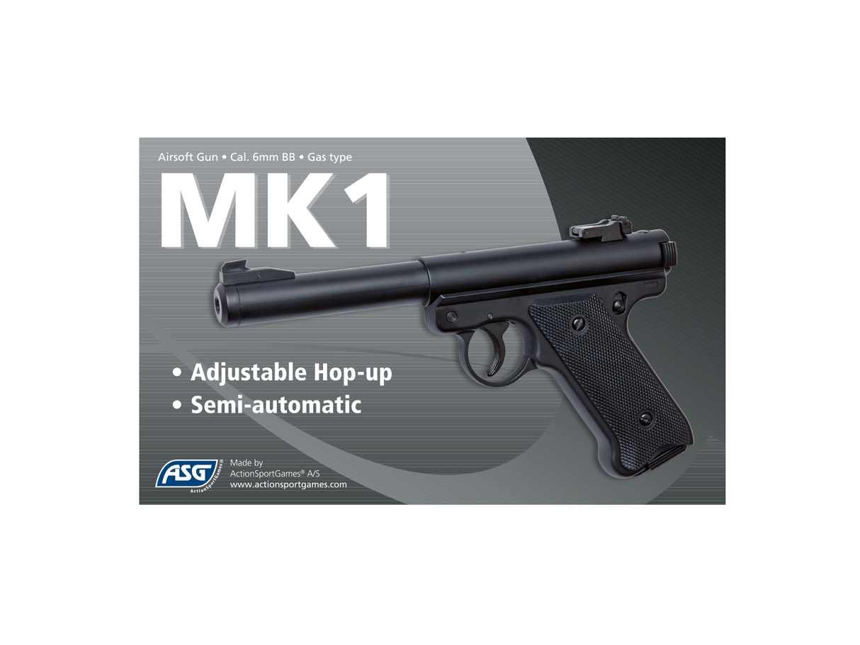 ASG MK1, Gas Non-BlowBack