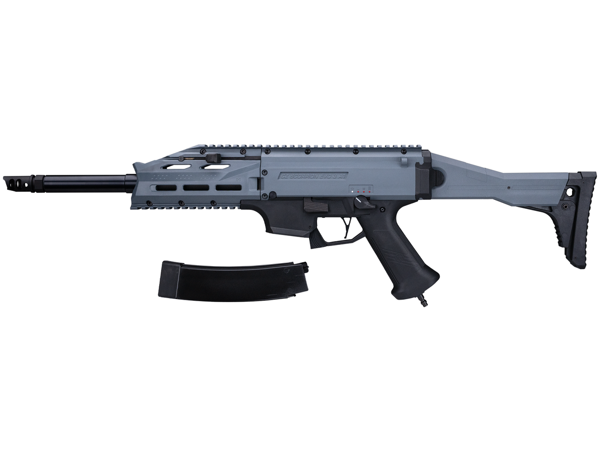 CZ Scorpion EVO 3 A1 S-CARB, HPA, CNC, Black-Battleship Grey