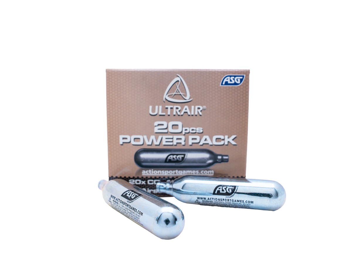ULTRAIR 12 gr. Co2 cartridge, 20 Stk
