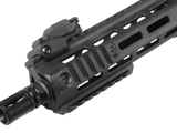 Delta Armory M4 AR15 M-LOK 10" SilentOps Charlie, Black