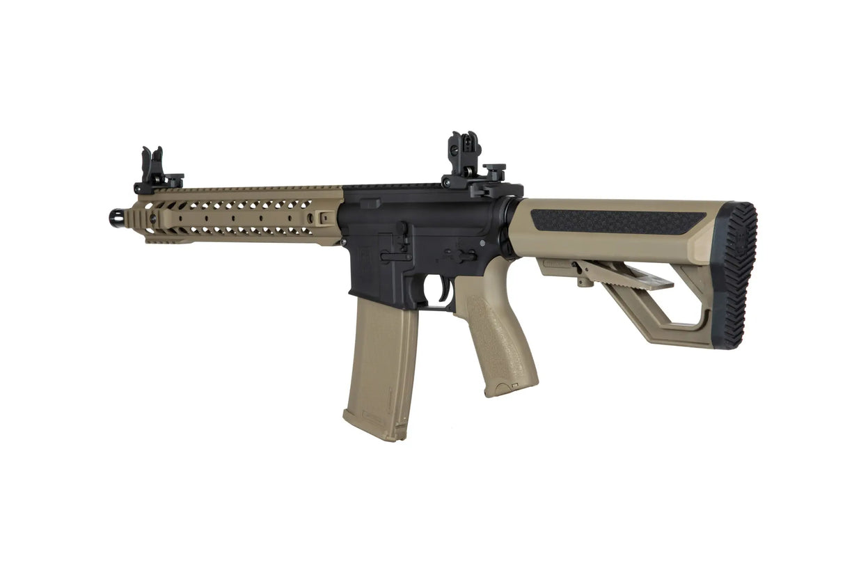 SA-E06-H Edge Heavy Ops Stock - Half-tan