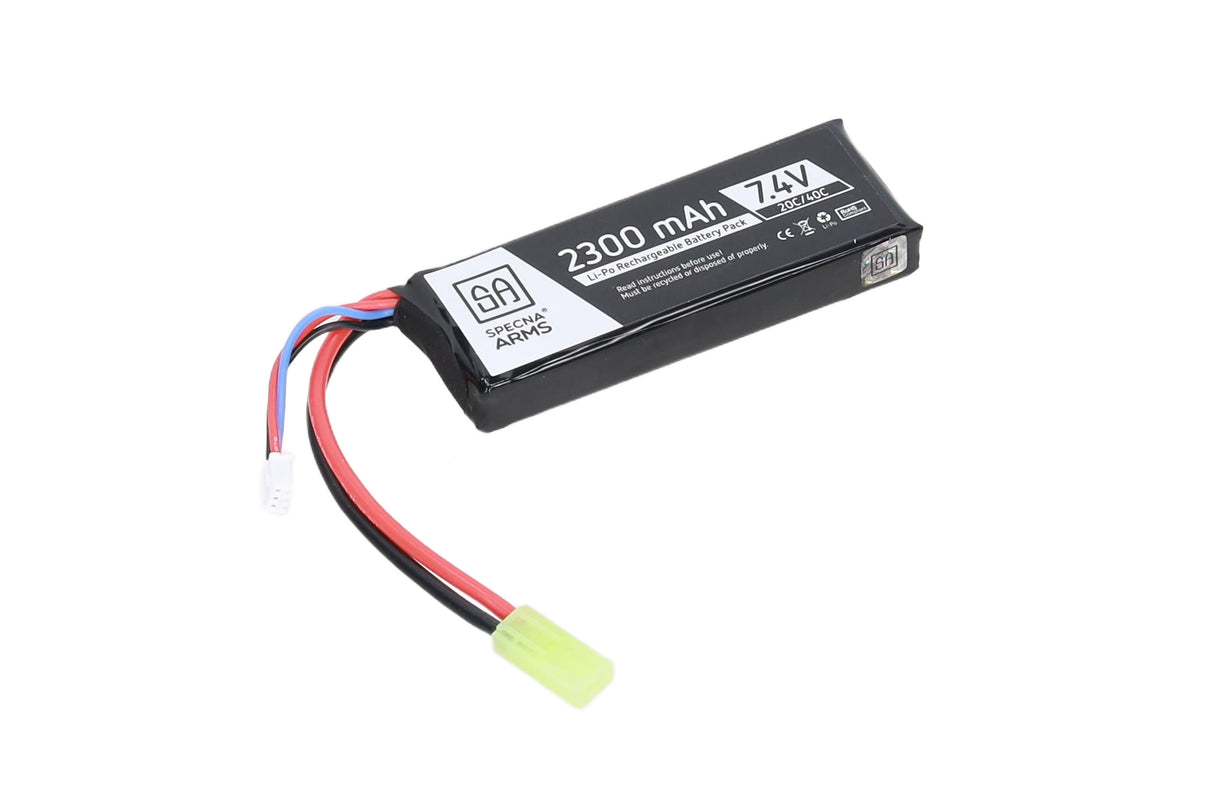 Specna Arms 7.4V 2300mAh LiPo battery 20/40C Tamiya mini