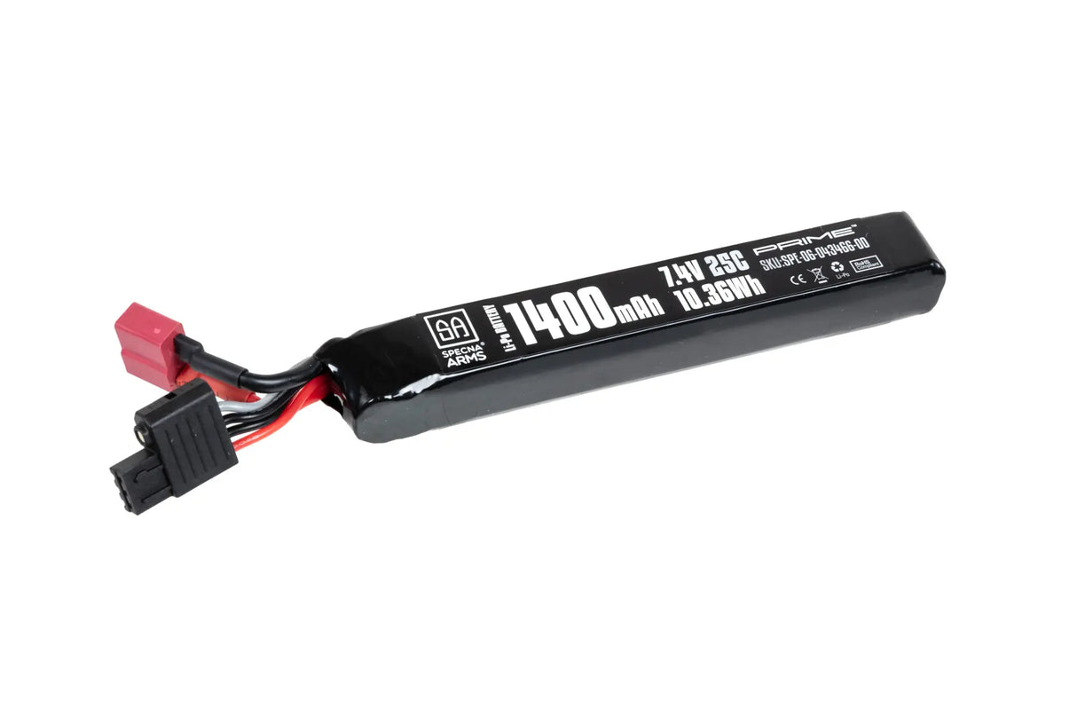 Battery Li-Po Specna Arms x Gens Ace 1400 mAh 25C 7.4V T-Deans G-Tech
