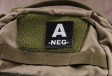IR PATCH - A NEG BLOOD TYPE