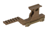 Specna Arms high mount for T1/T2 red dot sights and PEQ/NGAL devices Tan