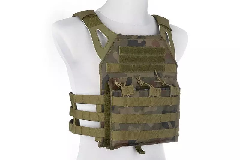 Jump Laser-Cut Tactical Vest - WOODLAND