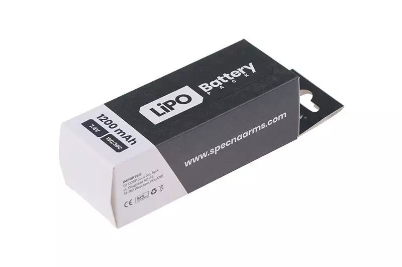 LIPO 7.4V 1200MAH 15C/30C BATTERI