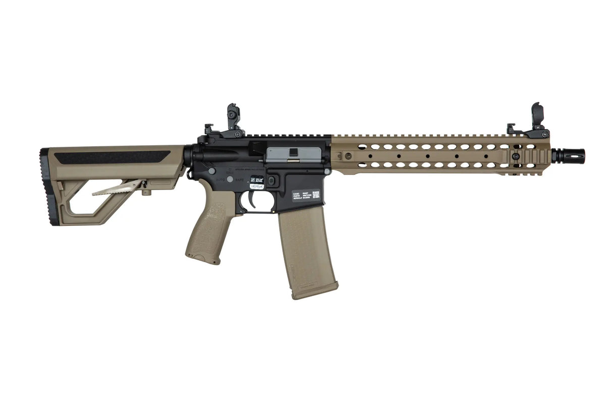 SA-E06-H Edge Heavy Ops Stock - Half-tan