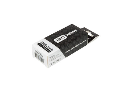LiPo 7,4V 1300mAh 15/30C Batteri - T-Connect (Deans)