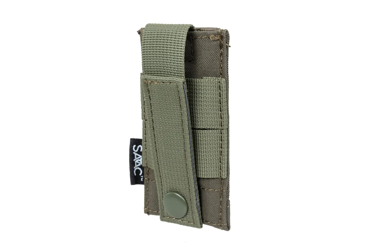 Pojedyncza ładownica typu Open Specna Arms Tactical na magazynki pistoletowe Oliwkowa