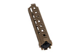 Specna Arms MK8-style M-LOK 9.5" mounting rail for M4/AR15 replicas - Chaos Bronze