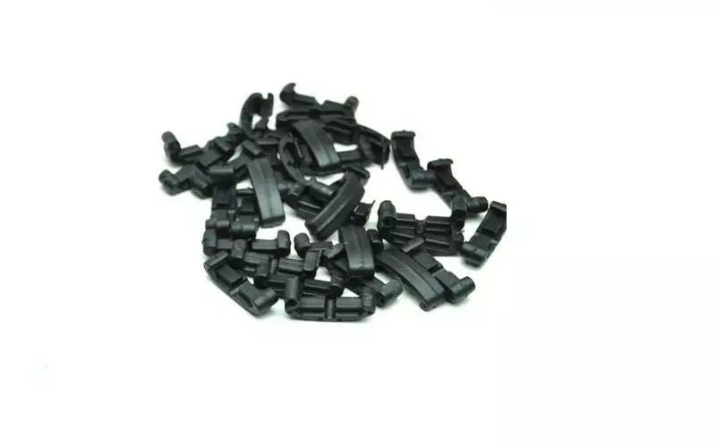 Rail clips - BLACK 60 stks.