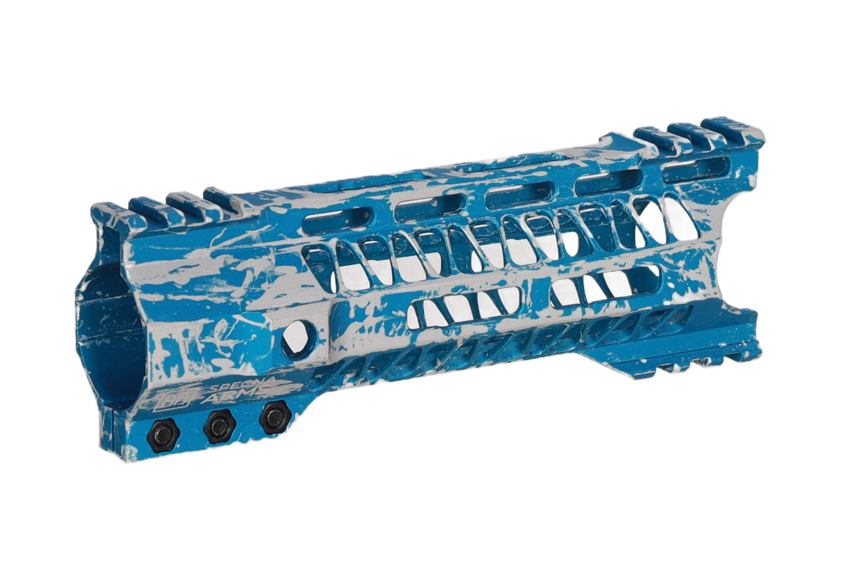 Specna Arms x Mancraft CNC Speedsoft Splash Anodised kit for M4/M16 replicas Blue