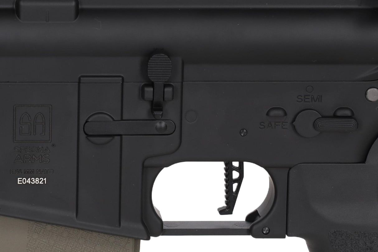 Specna Arms M4/AR15 SA-P29 PRIME BLDC 10.5" AEG Assault Rifle - Olive