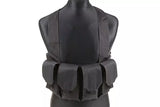 Chest Rig Taktisk Vest - Sort