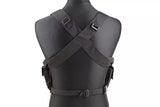 Chest Rig Taktisk Vest - Sort