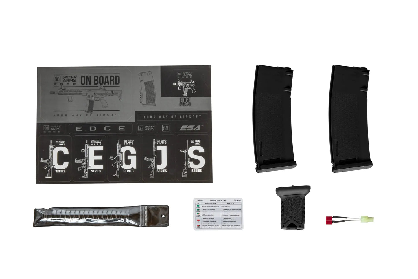 SA-E08 Edge - Light Ops Stock Black