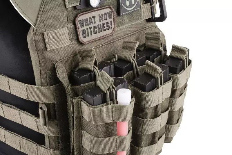 Jump Laser-Cut Tactical Vest - WOODLAND