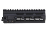Specna Arms MK8-style M-LOK 7" mounting rail for M4/AR15 replicas - Black
