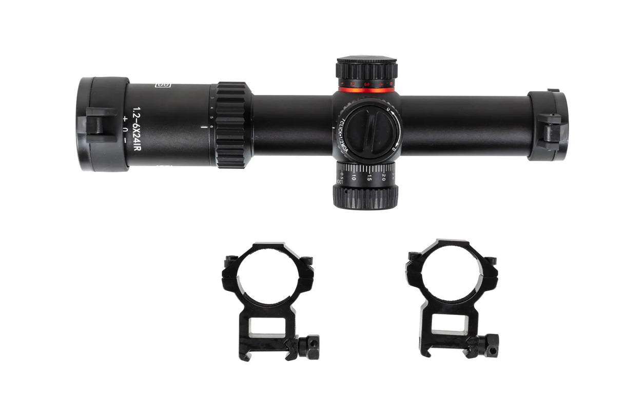 Specna Arms CORE 1.2-6x24IR Kikkertsigte - Black