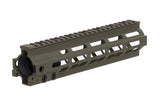 Specna Arms MK8-style M-LOK 9.5" mounting rail for M4/AR15 replicas - Olive