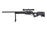 SA-S11 Sniper m/ Kikkert og Bipod 3 Joule - Sort