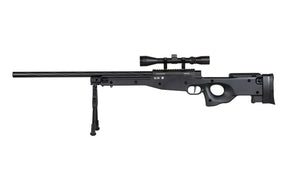 SA-S11 Sniper m/ Kikkert og Bipod 3 Joule - Sort