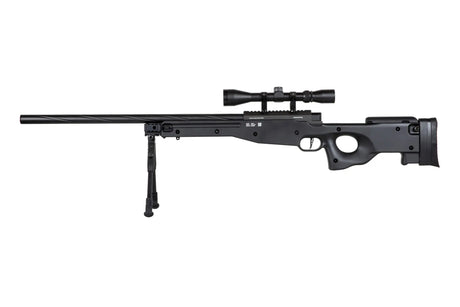 SA-S11 Sniper m/ Kikkert og Bipod 3 Joule - Sort