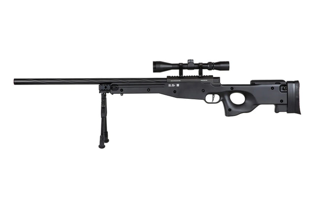 SA-S11 Sniper m/ Kikkert og Bipod 3 Joule - Sort
