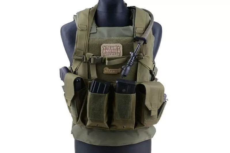 Chest Rig Taktisk Vest - Sort