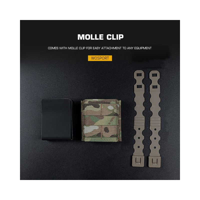 FAST Type Single 5.56 Magasin pouch (Short) Sort